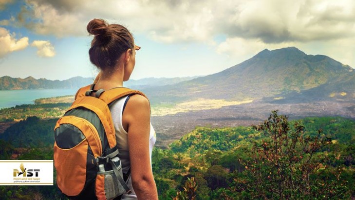 کوه‌پیمایی‌ هیجان انگیز در طبیعت بی‌نظیر بالی