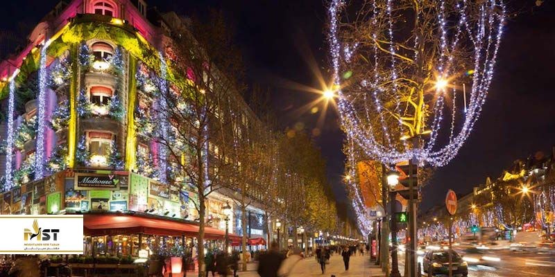 پاریس‌گردی در شب سال نو میلادی