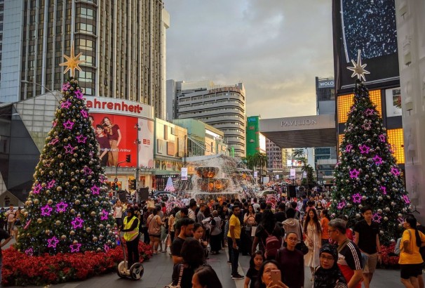 حال و هوای کوالالامپور در کریسمس حال و هوای کوالالامپور در کریسمس
