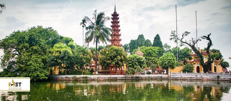 معرفی پاگودا تران کوک در هانوی