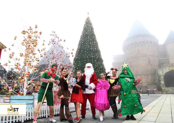 حال و هوای شهرهای ویتنام در کریسمس حال و هوای شهرهای ویتنام در کریسمس