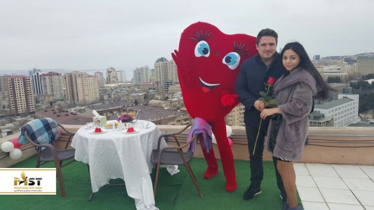 ولنتاین را در ساحل غربی دریای خزر و در باکو سپری کنید