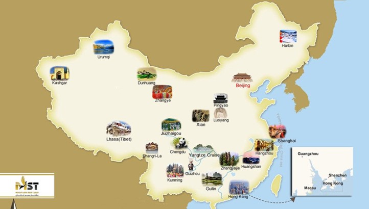 معرفی ۷ شهر توریستی در چین