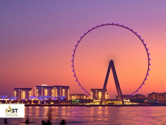 عین دبی، بزرگترین چرخ و فلک دنیا