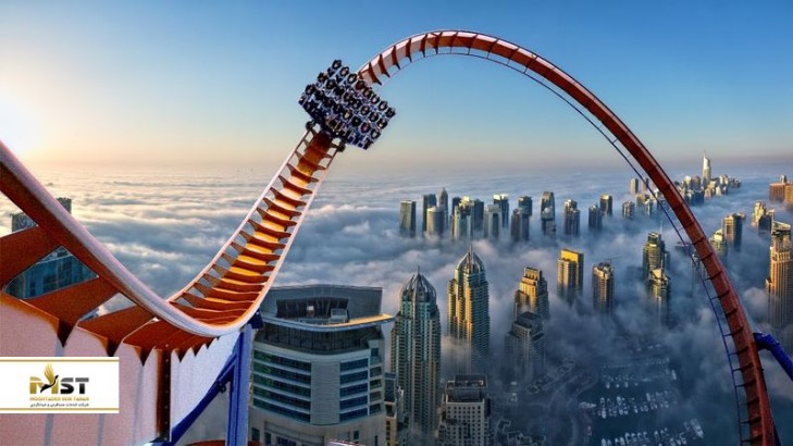 بهترین ترن‌‌های هوایی دبی و ابوظبی برای یک روز به شدت ترسناک و هیجان‌انگیز
