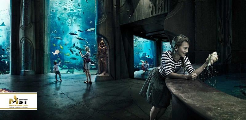 گردش در آکواریوم تالار گمشدهی دبی ؛ ماجراجویی در سرزمینی افسانهای گردش در آکواریوم تالار گمشدهی دبی ؛ ماجراجویی در سرزمینی افسانهای