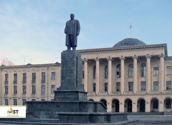 بازدید از موزه استالین گوری در گرجستان 