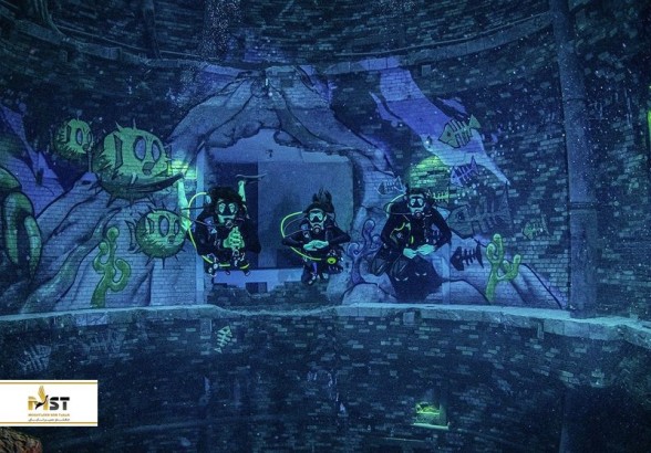 عمیق‌ترین استخر جهان در دبی