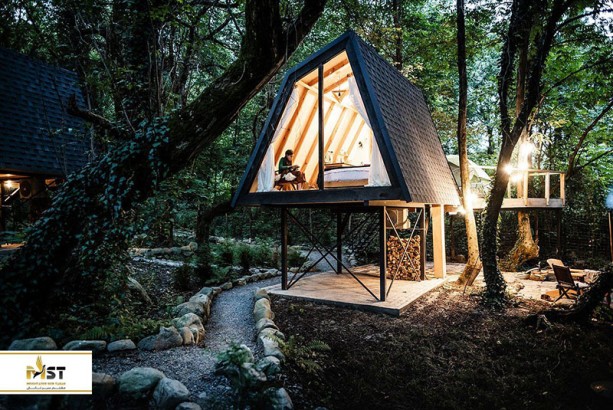 ۸ کابین جذاب در دل طبیعت گرجستان