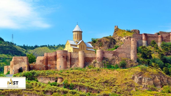 معماری ایرانی در قلعه باشکوه ناریکالا تفلیس