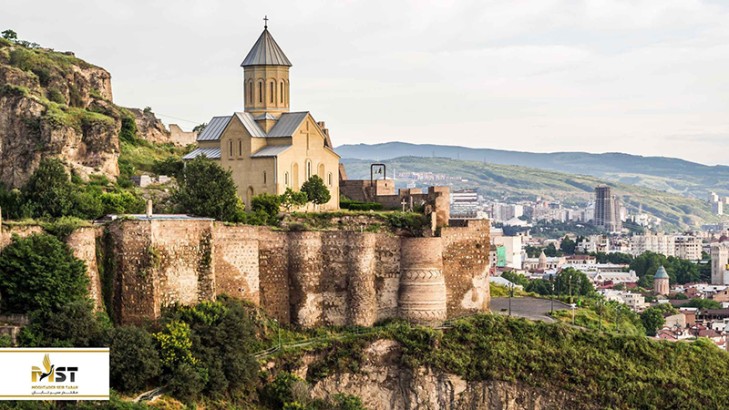 بازدید از قلعه ناریکالا در سفر به تفلیس