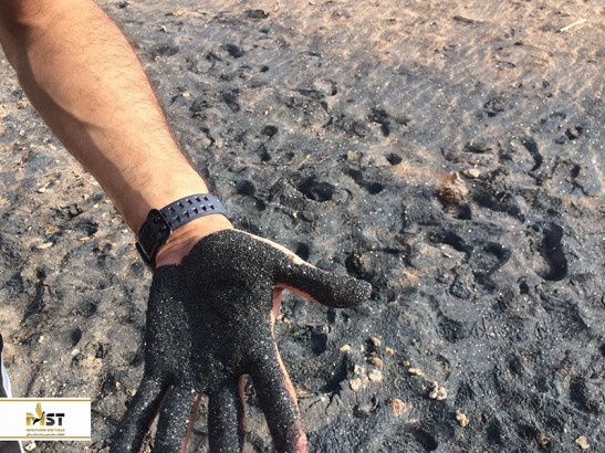 بازدید از ساحل نقره‌ای هنگام در سفر به قشم