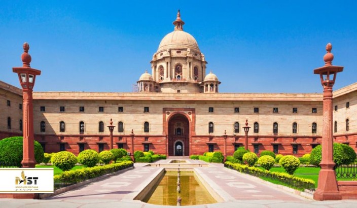 بازدید از کاخ ریاست جمهوری راشتراپاتی بهاوان دهلی