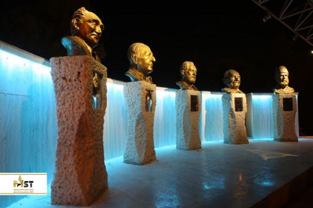 تندیس‌هایی زیبا در گوشه و کنار جزیره کیش