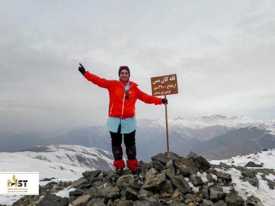 گردشی زمستانی در کوه‌های مشهد