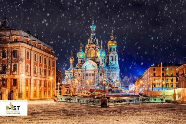 گشت و گذاری زمستانه در سن پترزبوگ روسیه