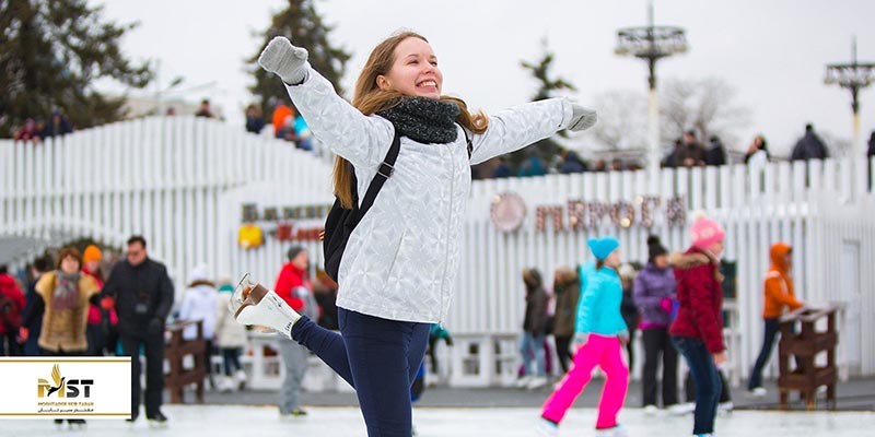 فعالیت‌های جادویی زمستانی در مسکو