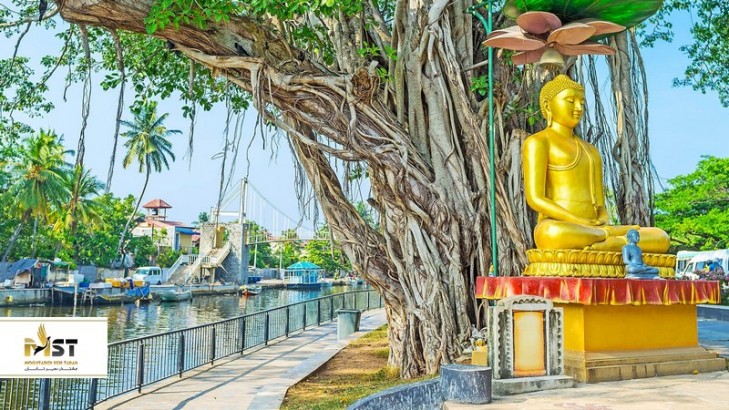 بازدید از معبد گانگارامای سریلانکا