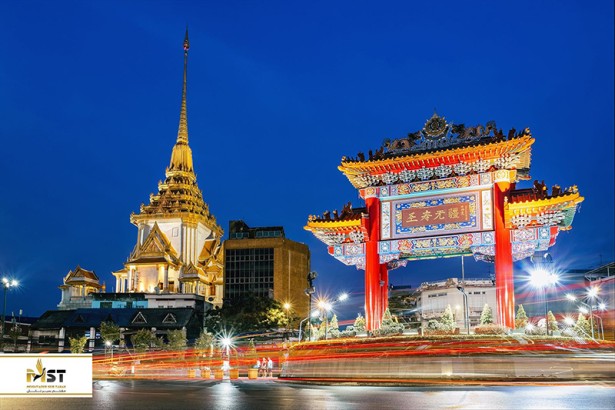 گردش در محله‌ چینی‌های بانکوک 