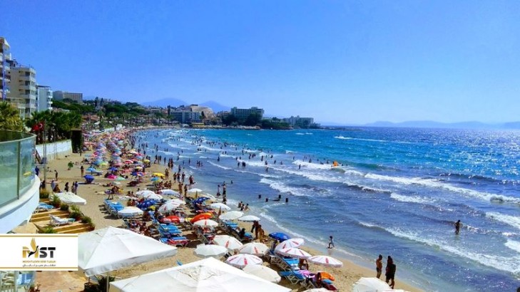 تفریح در ساحل بانوان کوش آداسی تفریح در ساحل بانوان کوش آداسی