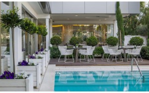 محوطه هتل محوطه هتل