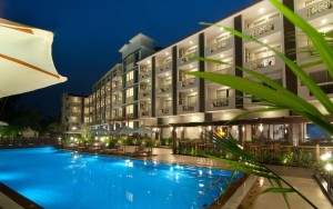 محوطه هتل محوطه هتل