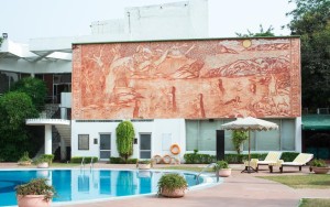 محوطه هتل محوطه هتل