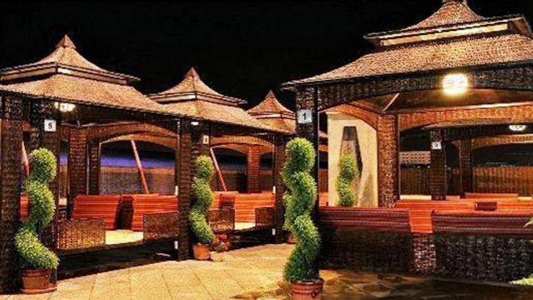 محوطه هتل محوطه هتل