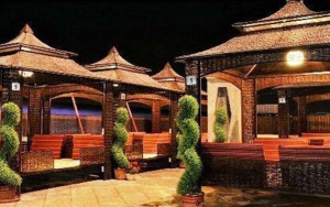 محوطه هتل محوطه هتل