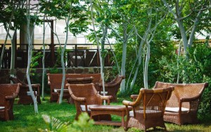 محوطه هتل محوطه هتل