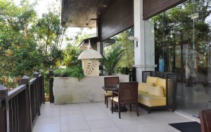 محوطه هتل محوطه هتل