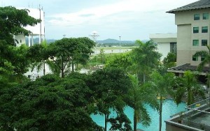 محوطه هتل محوطه هتل