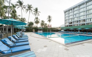 محوطه هتل محوطه هتل