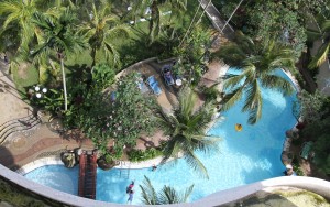 محوطه هتل محوطه هتل