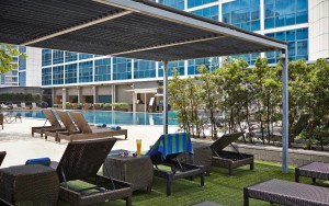 محوطه هتل محوطه هتل