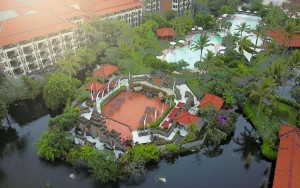 محوطه هتل محوطه هتل