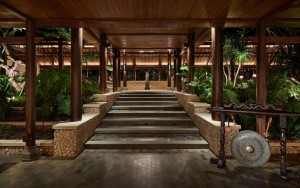 محوطه هتل محوطه هتل