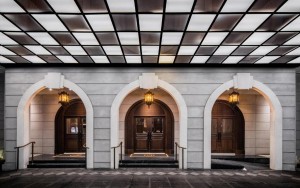 محوطه هتل محوطه هتل