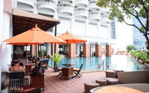 محوطه هتل محوطه هتل