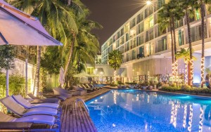 محوطه هتل محوطه هتل