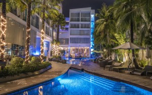 محوطه هتل محوطه هتل