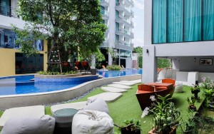 محوطه هتل محوطه هتل