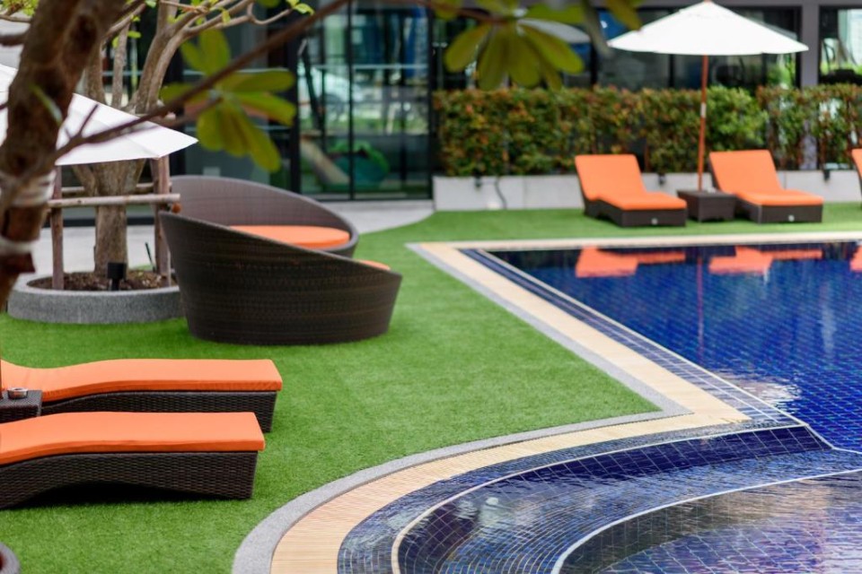 محوطه هتل محوطه هتل