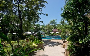 محوطه هتل محوطه هتل