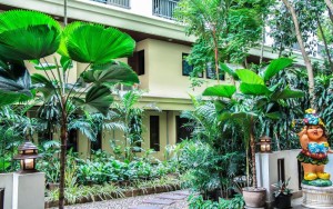 محوطه هتل محوطه هتل