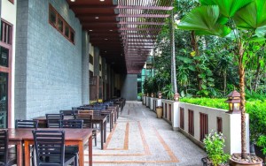 محوطه هتل محوطه هتل