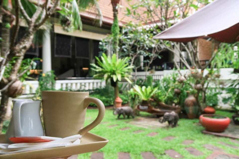 محوطه هتل محوطه هتل