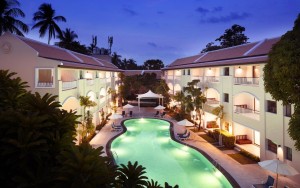 محوطه هتل محوطه هتل