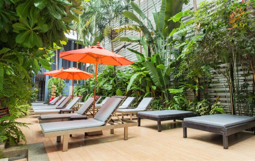 محوطه هتل محوطه هتل