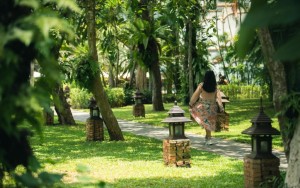 محوطه هتل محوطه هتل